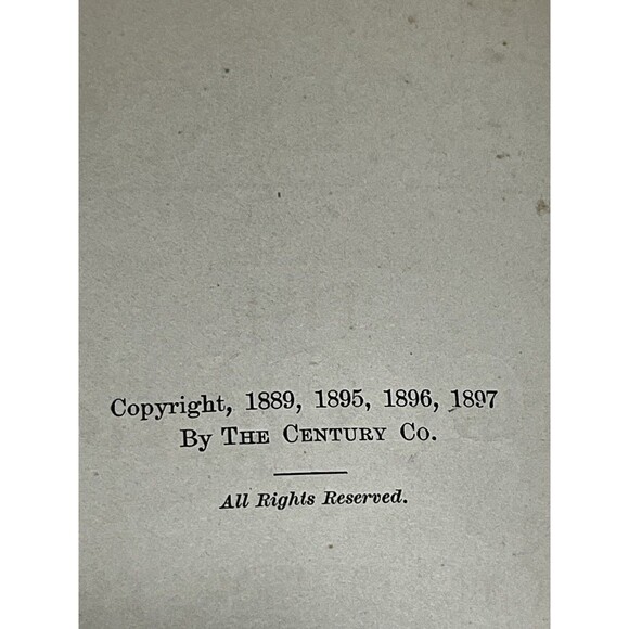 The Century Dictionary And Cyclopedia 1897 RARE Complete Set Vol 1-8 - Picture 10 of 16